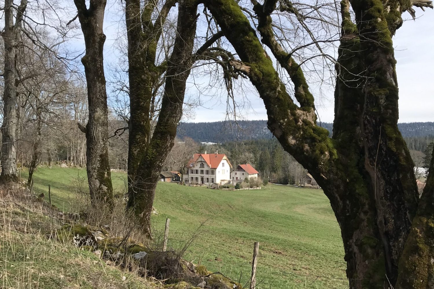 L’arrivée à Bétod depuis Le Cerneux-Péquignot ©Marcel Schiess