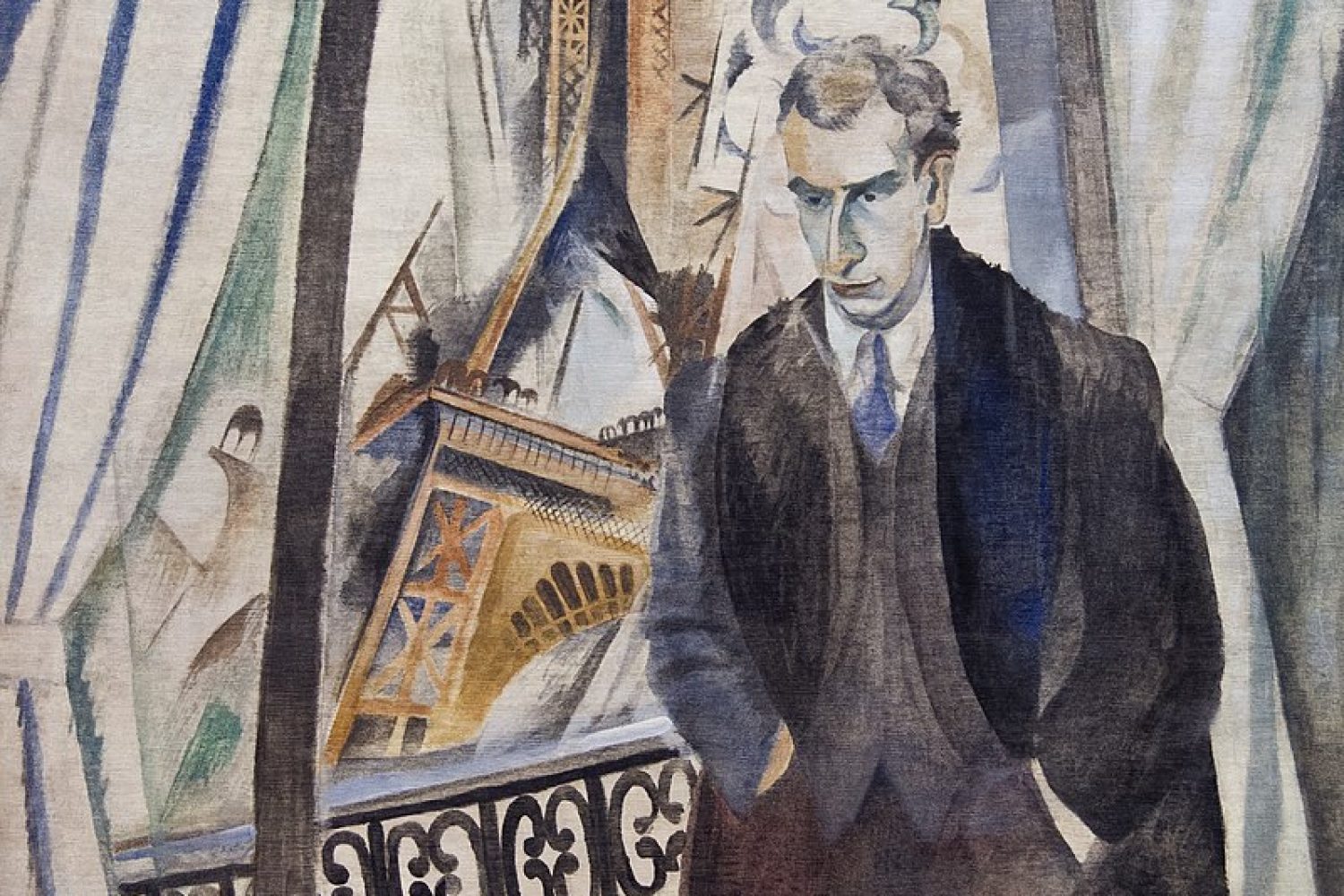 Robert Delaunay - le poète Philippe Soupault, 1922