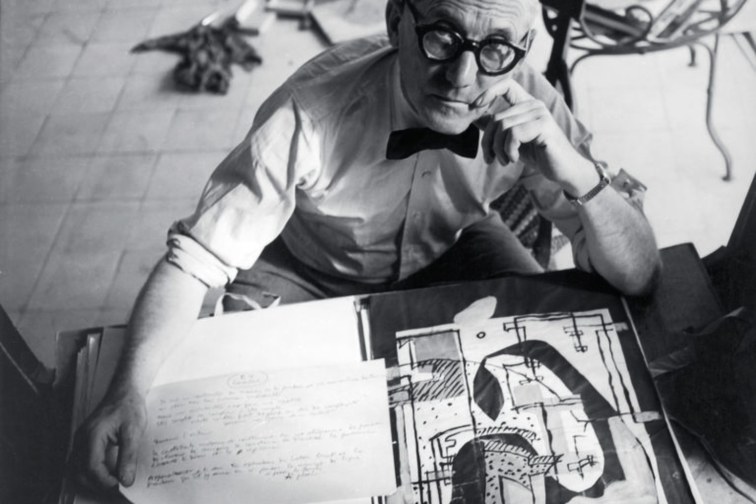 Le Corbusier, photo Michel Sima © Fondation Le Corbusier